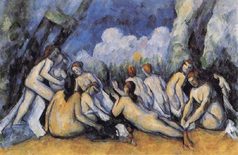 Paul Cezanne Les grandes Baigneuses Germany oil painting art